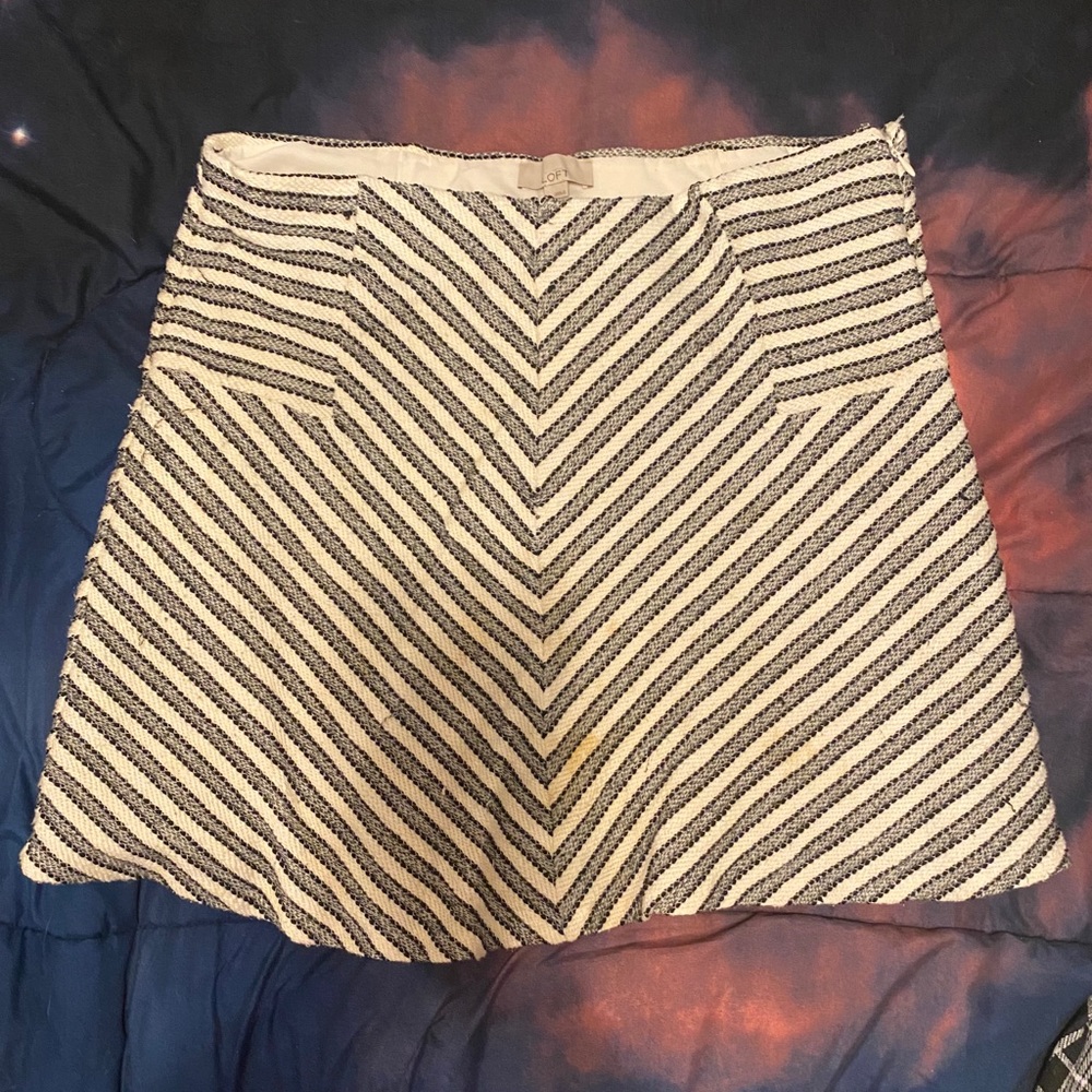 Black and White Skirt